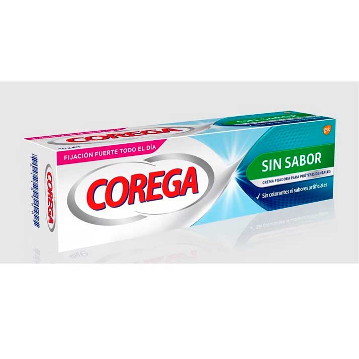 Corega Crema Extra Fuerte Sin Sabor Adhesivo Protesis Dental 70g
