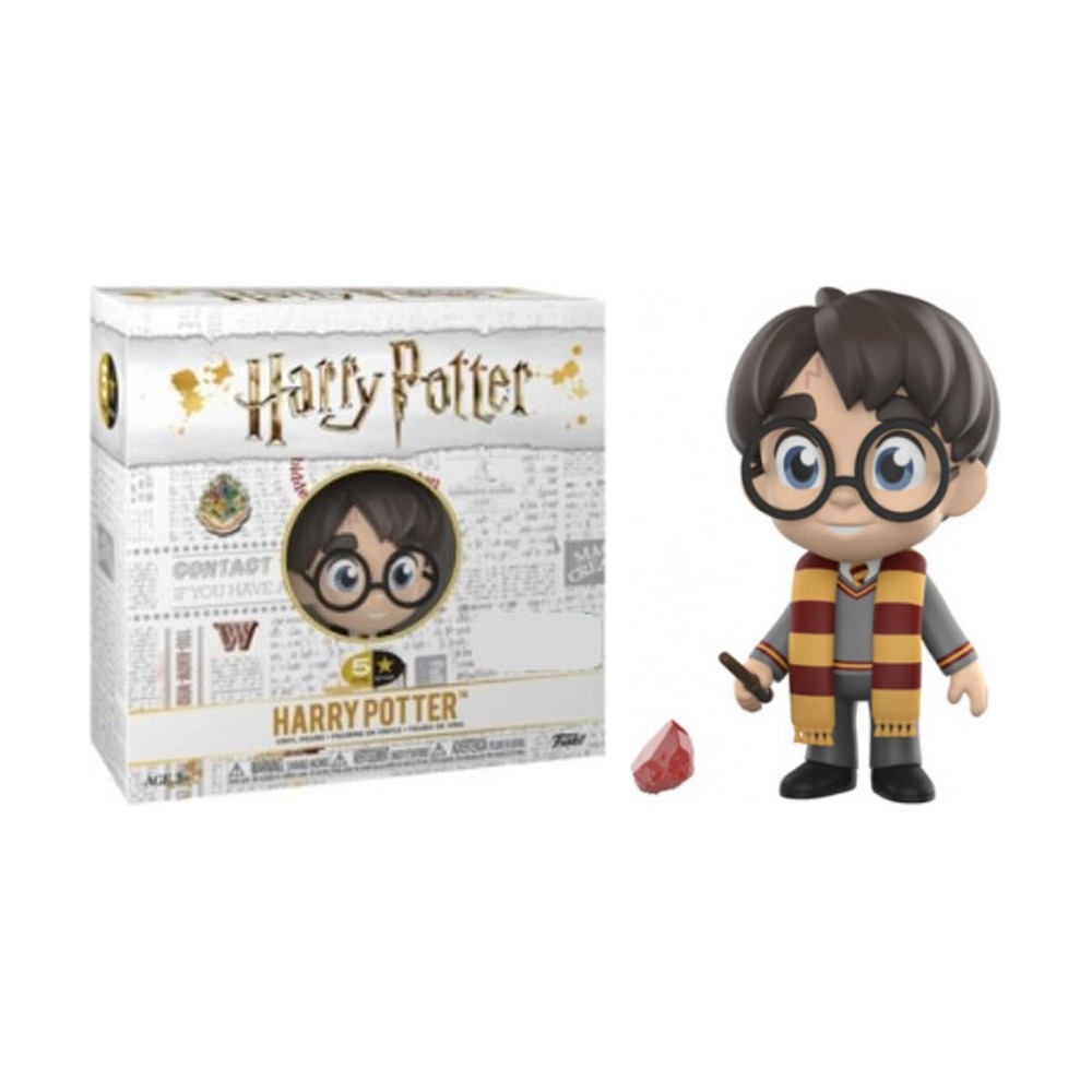 FUNKO FIVE STAR HARRY POTTER - HARRY POTTER EXCLUSIVO, 31313, TIENDA CON LICENCIA OFICIAL, FIGURA, JUGUETE, CABEZÓN, VINILO, MUÑECO, PELÍCULA, MAGOS, HOGWARTS
