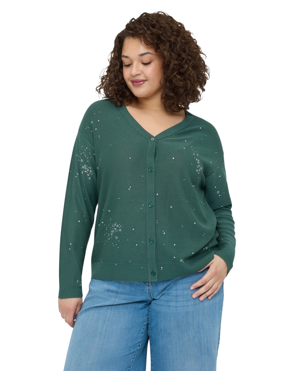 Fiorella Rubino - Chaqueta de punto con aplicaciones luminosas