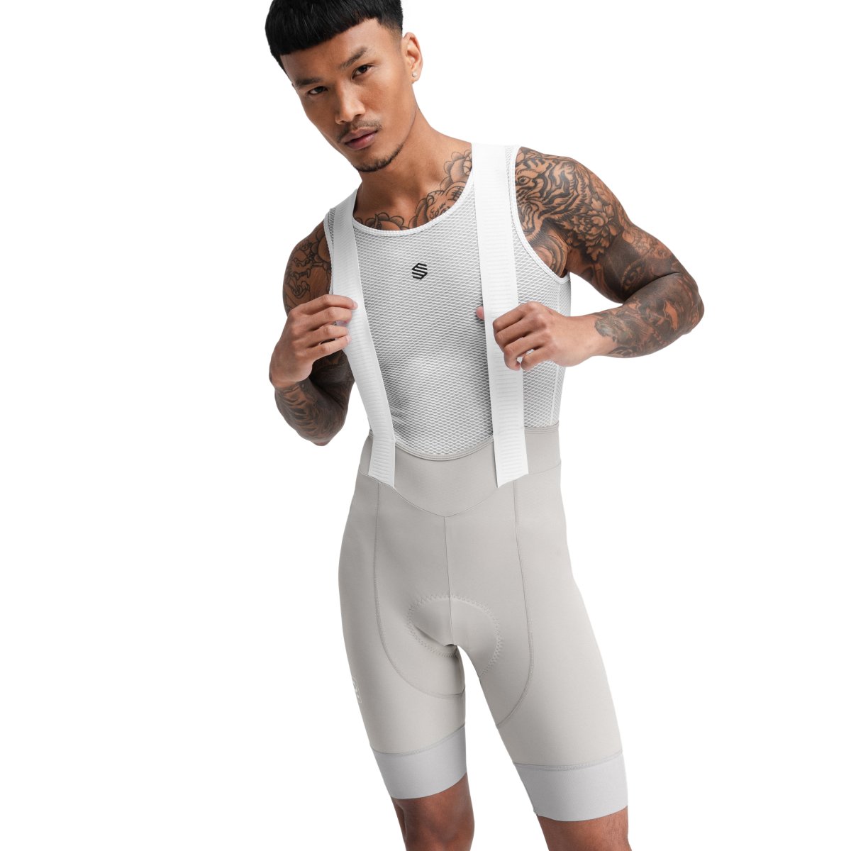 Siroko - Culotte Logo Pierna Corto Ciclismo para Mujer_