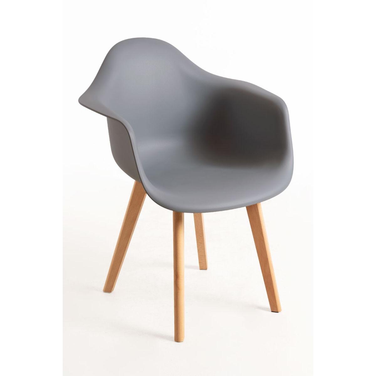 Regalos Miguel - Packs Sillas Comedor - Pack 2 Sillas Belu - Gris oscuro