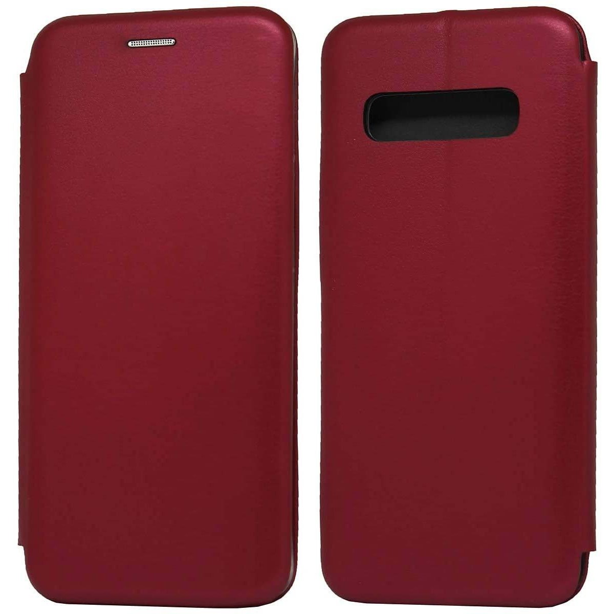 Tumundosmartphone Funda Libro Soporte Magnética Elegance Roja para Iphone 11 Pro Max (6.5)