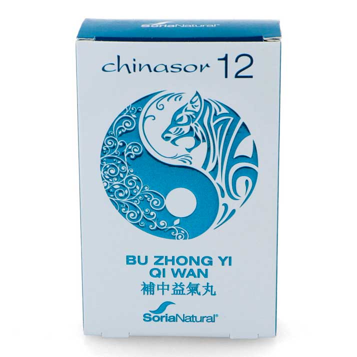 Suplemento Chinasor 12 Bu Zhong Yi Qi Wan 30Com. Soria Natural - Tonifica el Qi