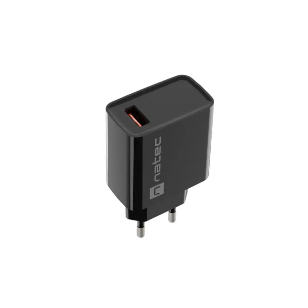 Cargador Natec Ribera 36W Universal 12V 3A Interior Color Negro