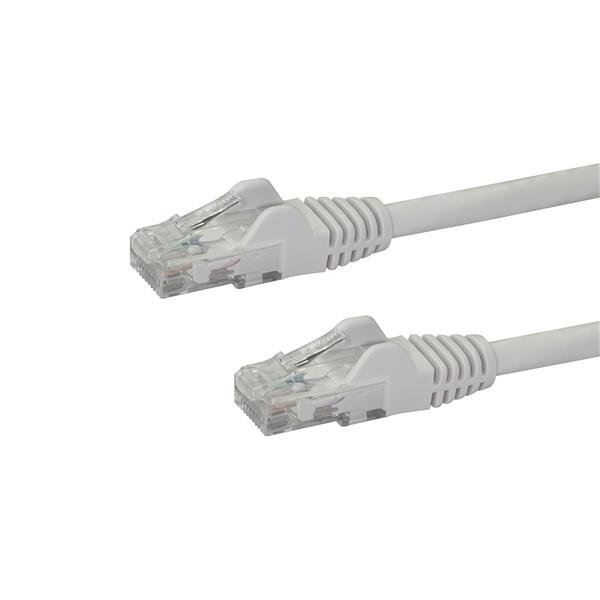 StarTech.com Cable de Red de 0,5m Blanco Cat6 UTP