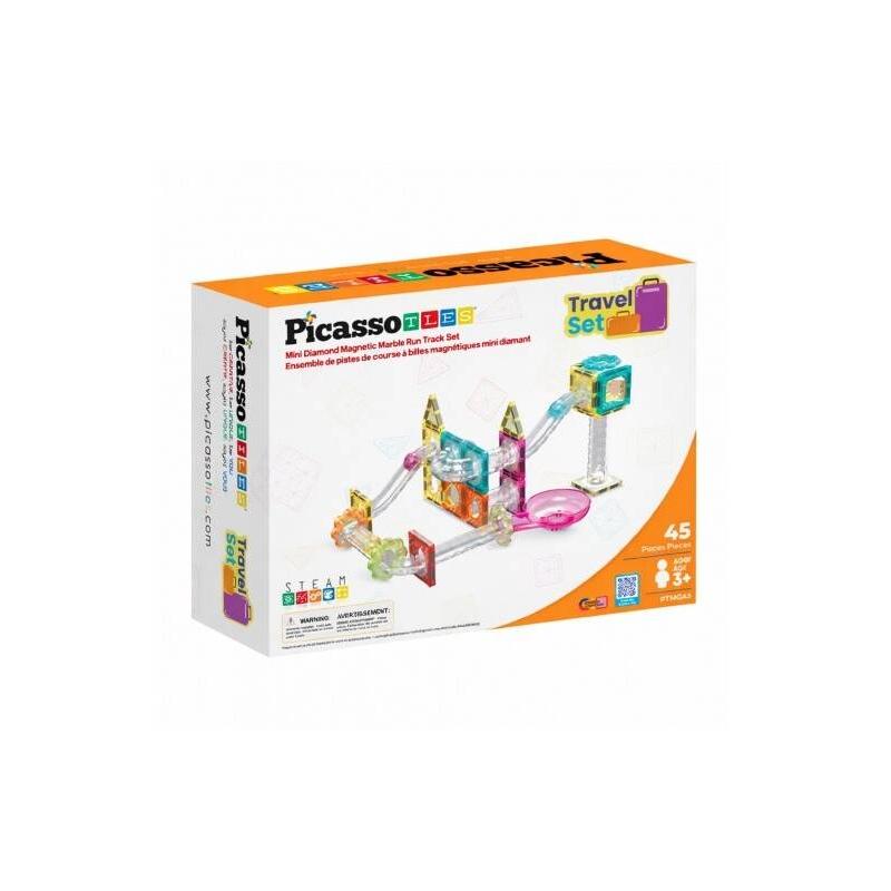 PICASSO TILES MINI CIRCUITO CANICAS MAGNETICAS 45 PIEZAS