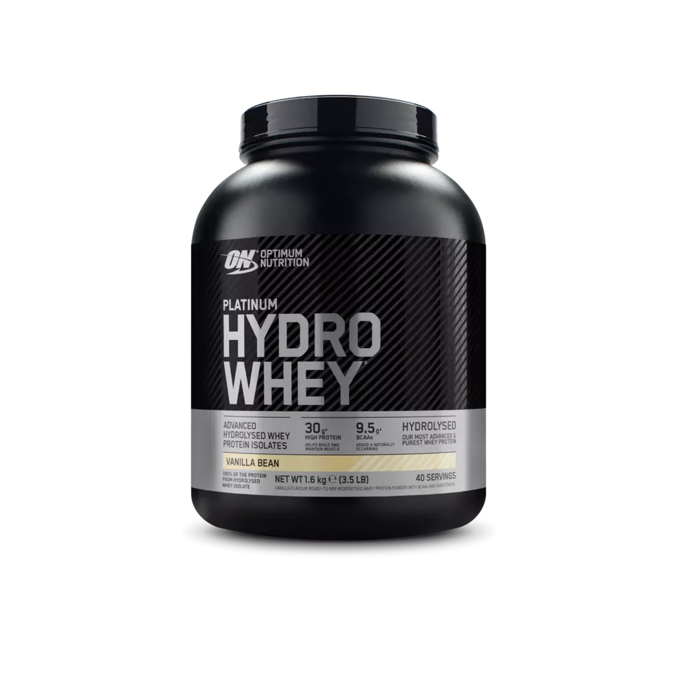Optimum Nutrition Platinum HYDRO WHEY, Sabor Vanilla Bean, 1,6 Kg