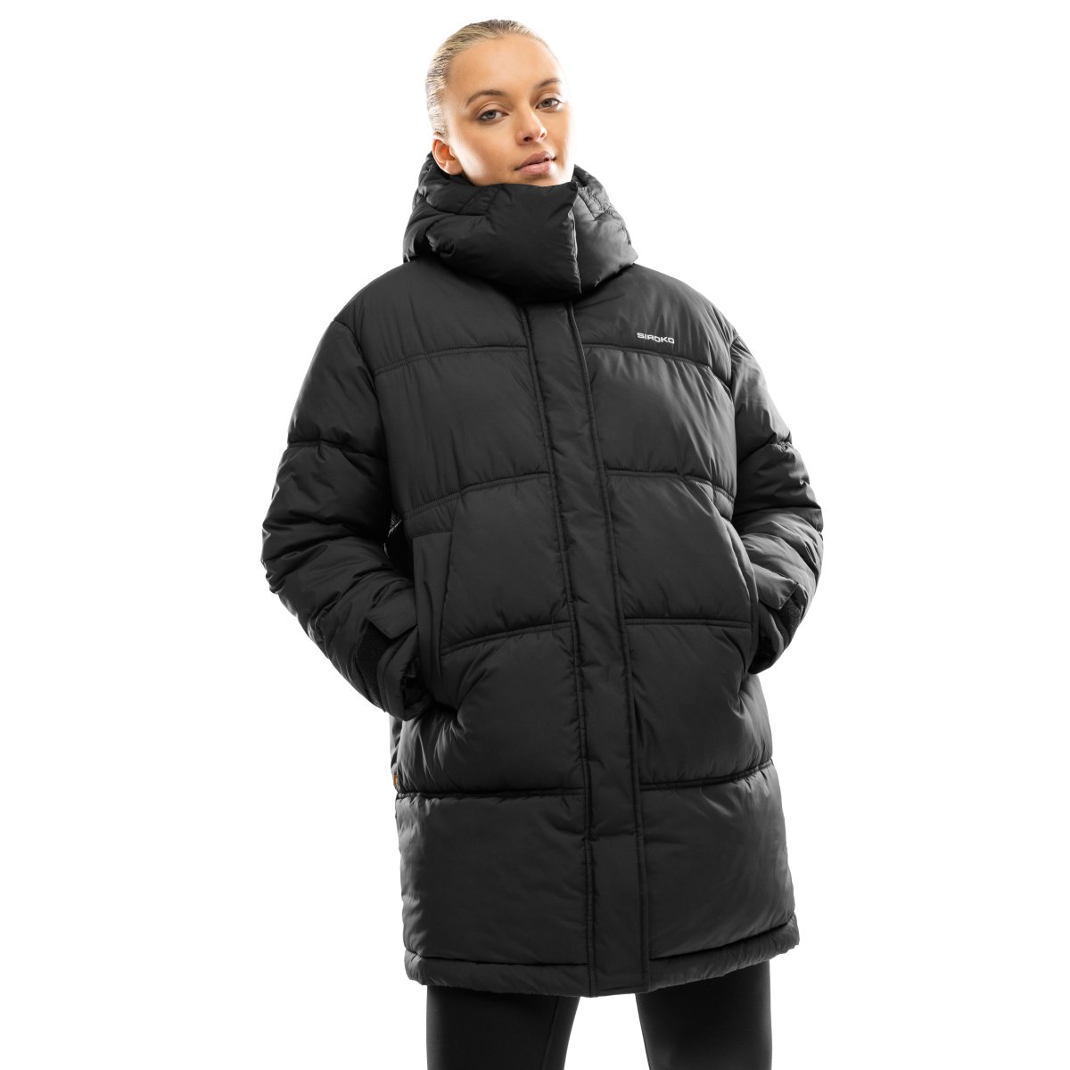 SIROKO - Abrigo Oversize Acolchado Lifestyle para Mujer_