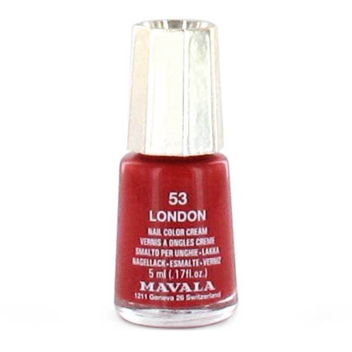 Esmalte de Uñas Mavala Color London 53 5ml - Evita el Secado - Amplia Gama de Tonos