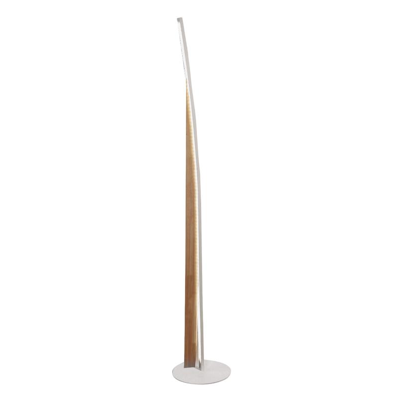 Lámpara de pie LED blanca Córdoba 3697-10-102 Fabas Luce