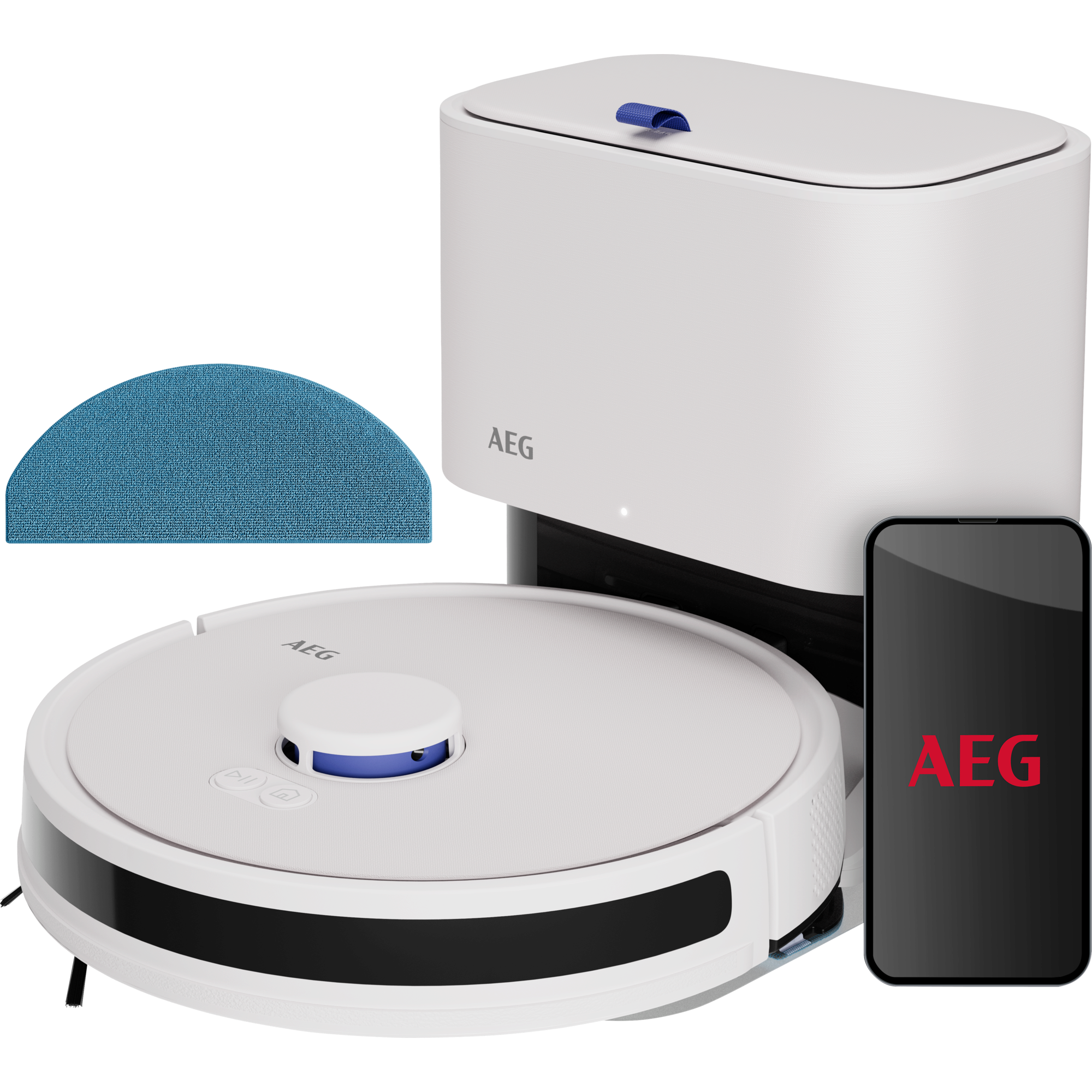 AEG - Robot aspirador 7000 con 125 min de autonomía - AR71UW2SW