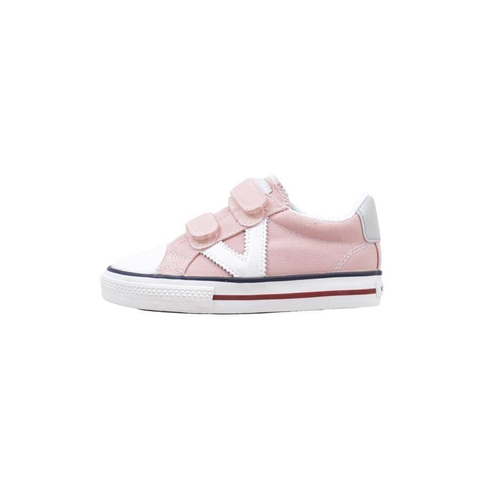 victoria TRIBU ZAPATILLAS LONA Deportivas Con Velcro Niña Rosa