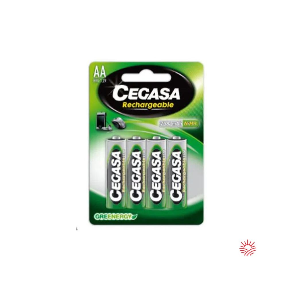 Pilas recargables CEGASA HR6 2100mAh BL4