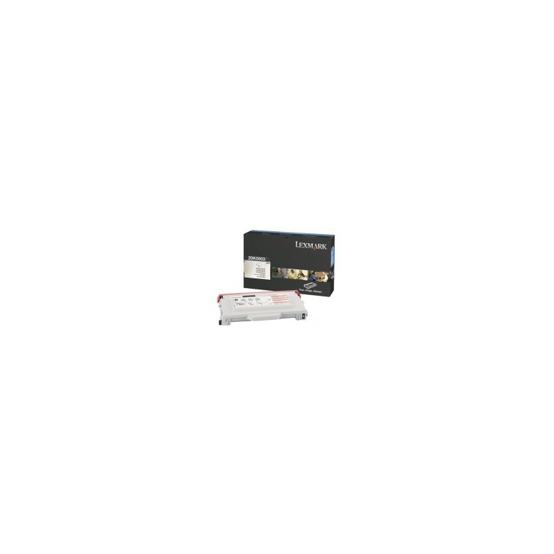 Lexmark - 20K0503 cartucho de tóner Original Negro 1 pieza(s) 20K0503