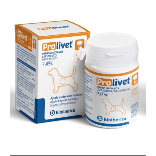 PROLIVET PERRO MEDIANO 30 COMPRIMIDOS (BIOIBERICA)