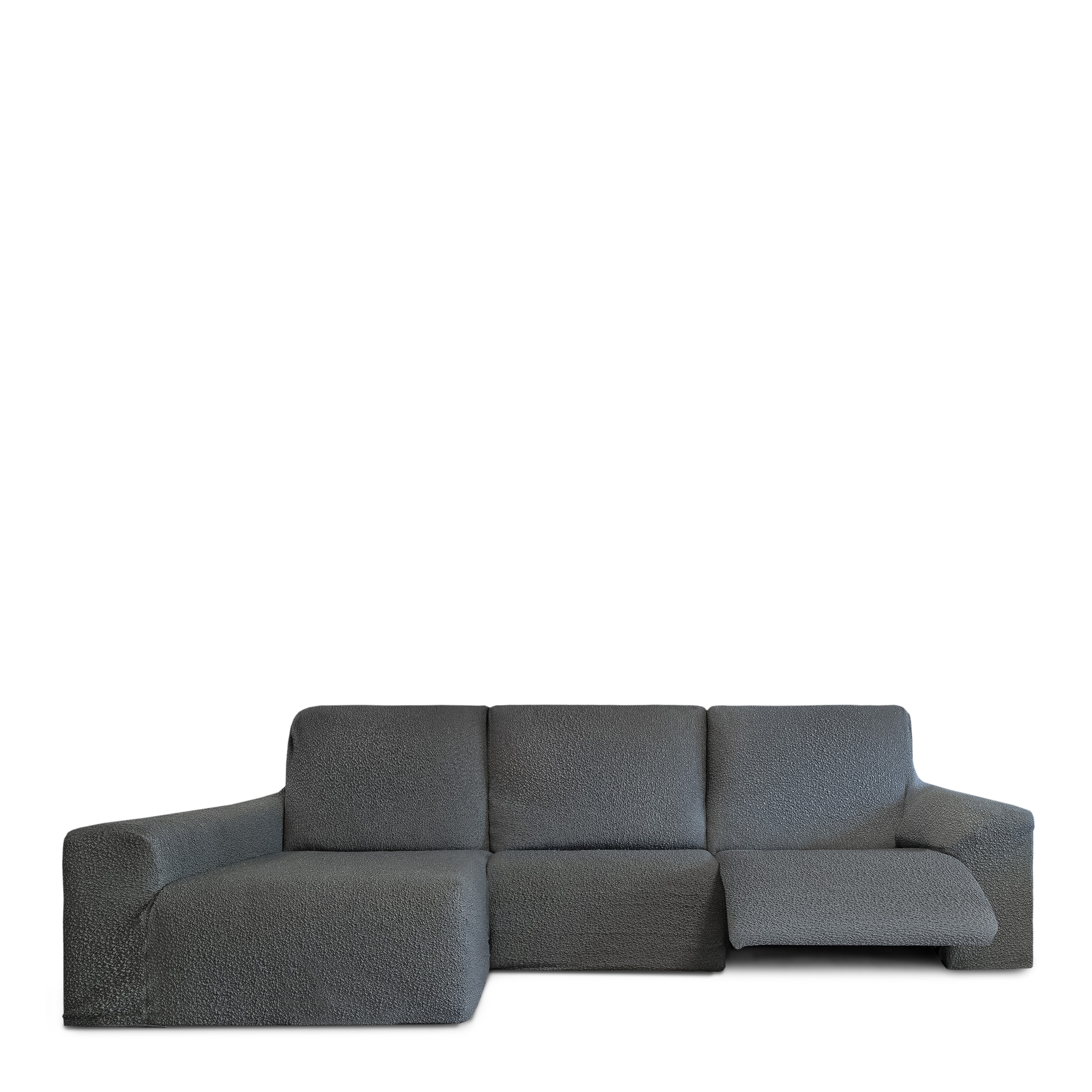 Fundas de sofa m/0 chaise longue relax premium roc izquierdo (Mirando de frente) c/16, Tamaño brazo largo izquierda, 170x310x110cm, Fábricada en España