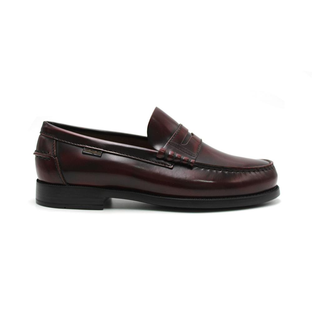 Mocasín Callaghan 16100 Piel Azul Marino Hecho a Mano - Hombre
