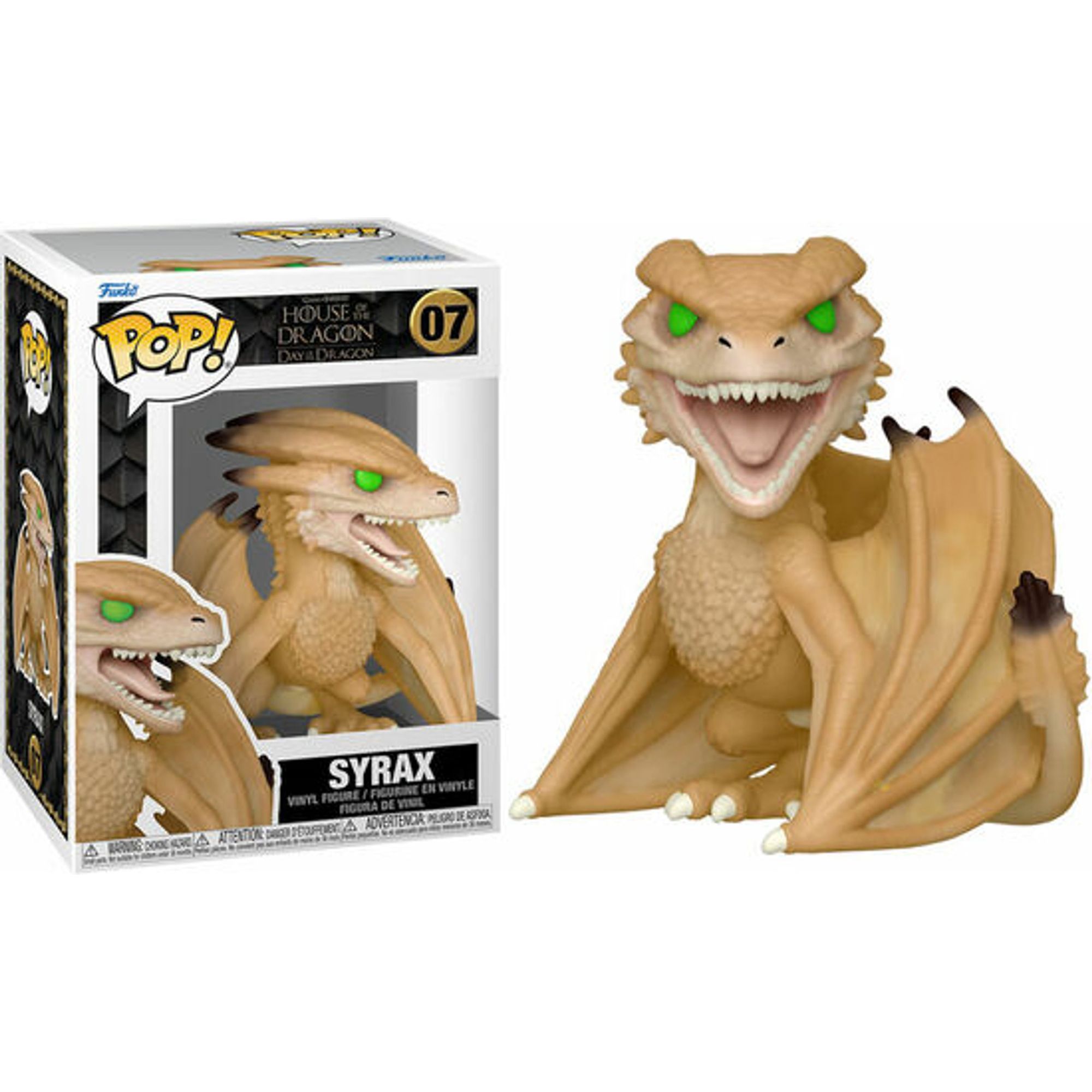 Funko - Figura Pop Juego De Tronos La Casa Del Dragon Syrax - Funko Pop Coleccionable De Edición Limitada - Funko Pop Diseño Detallado Y Realista - Funko Pop Ideal Para Regalo - Funko Pop Gran Variedad De Personajes