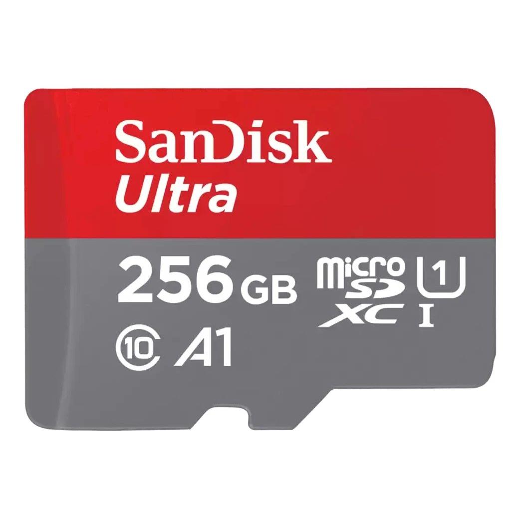 SanDisk - Tarjeta de memoria microSDXC UHS-I SDSQUAC-256G-GN6MA de 256 GB con velocidad de lectura hasta 150 MB/s, Clase 10 y clasificación A1 para smartphones, cámaras y tablets Android