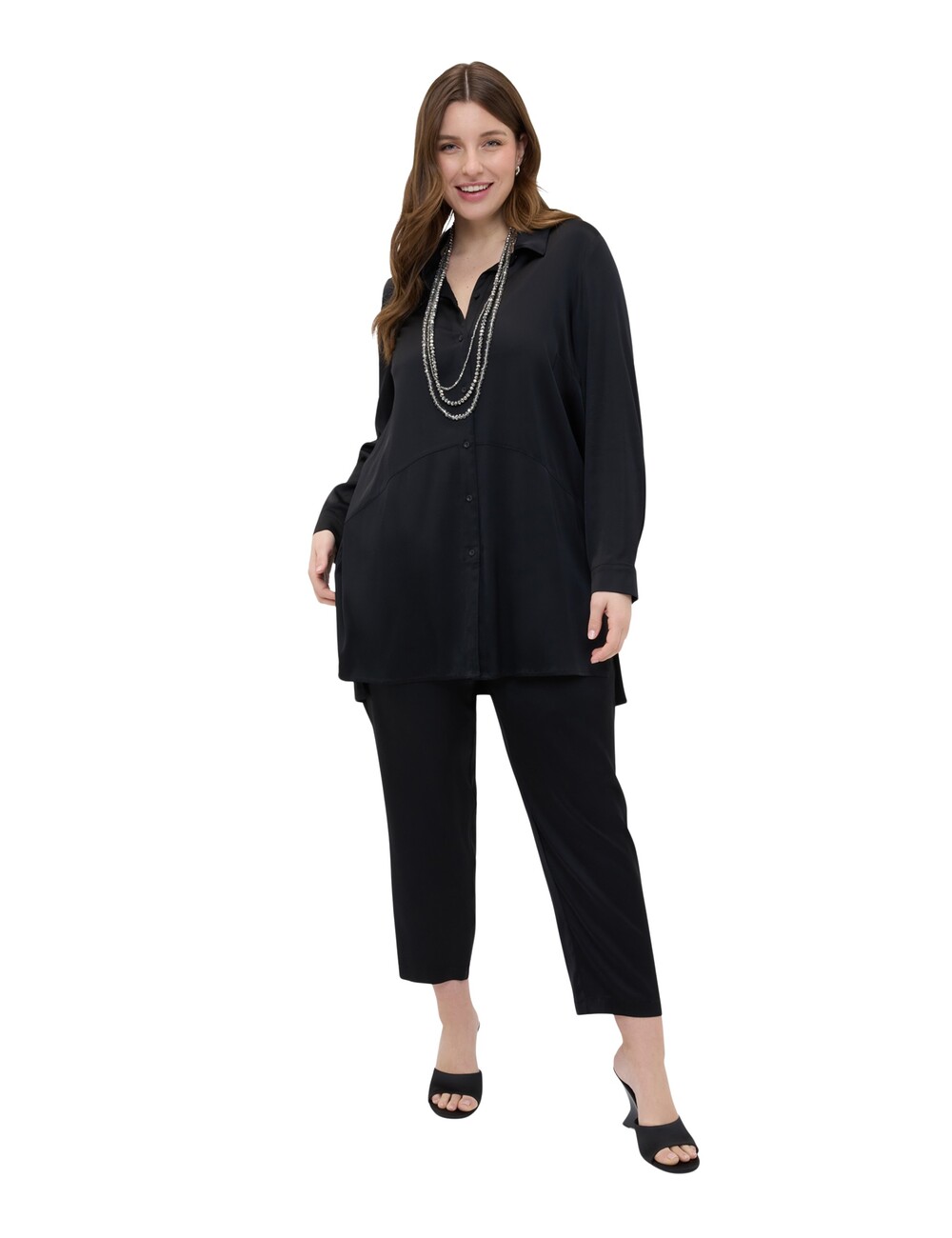 Fiorella Rubino - Camisa en raso stretch