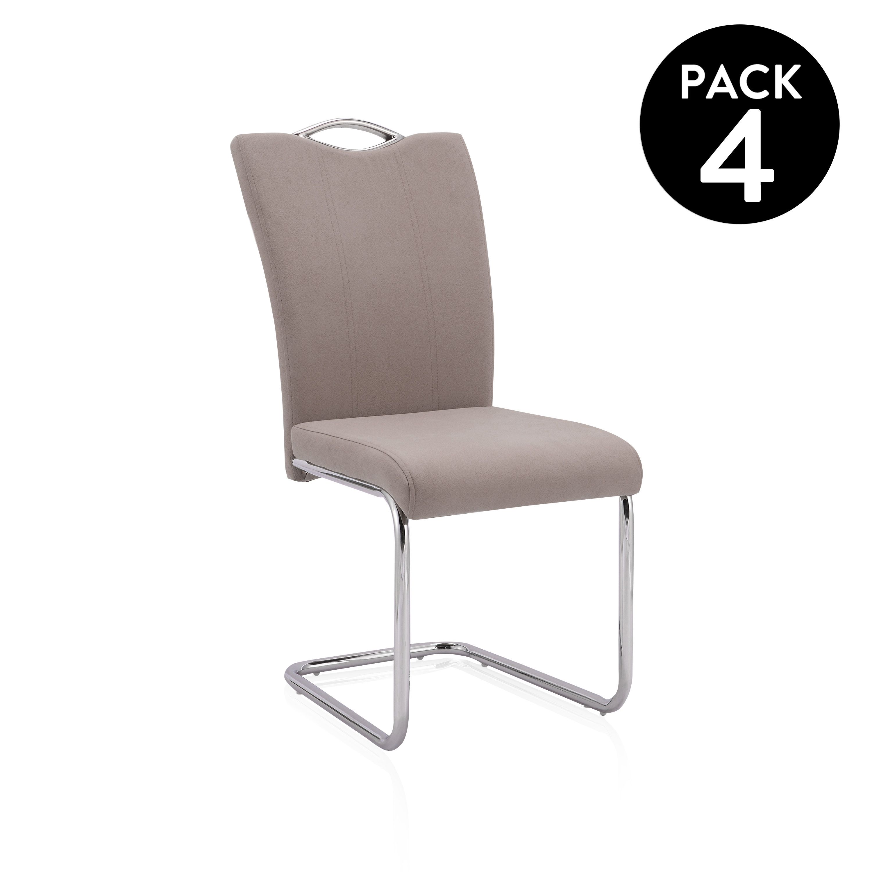 Pack 4 sillas de comedor Dana