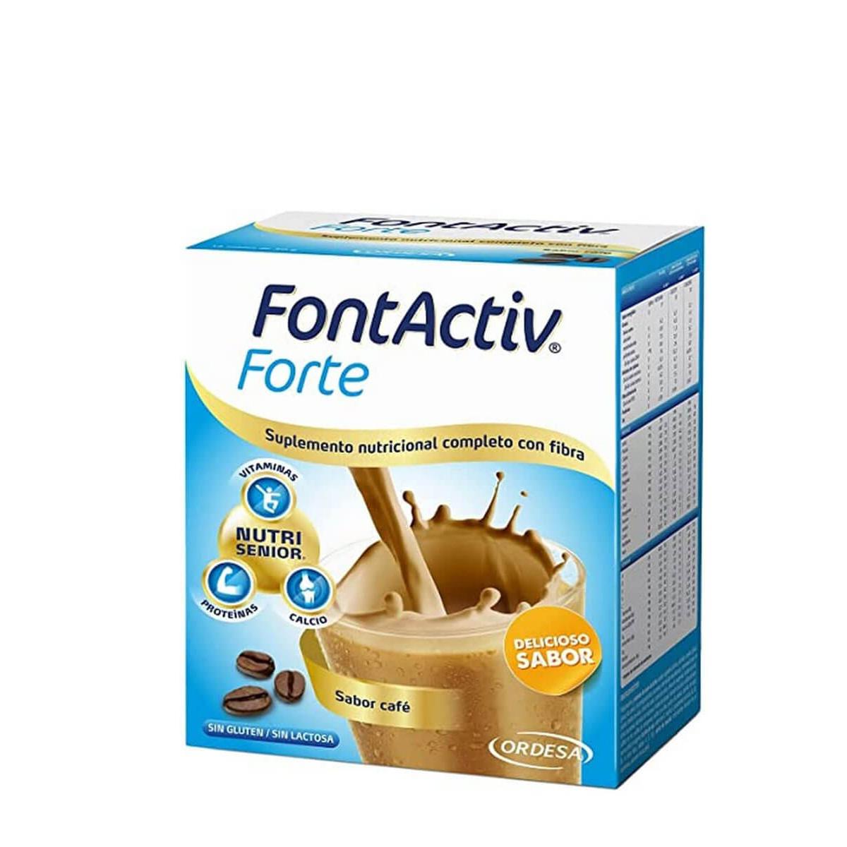 Fontactiv forte sabor café 14 sobres x 30gr