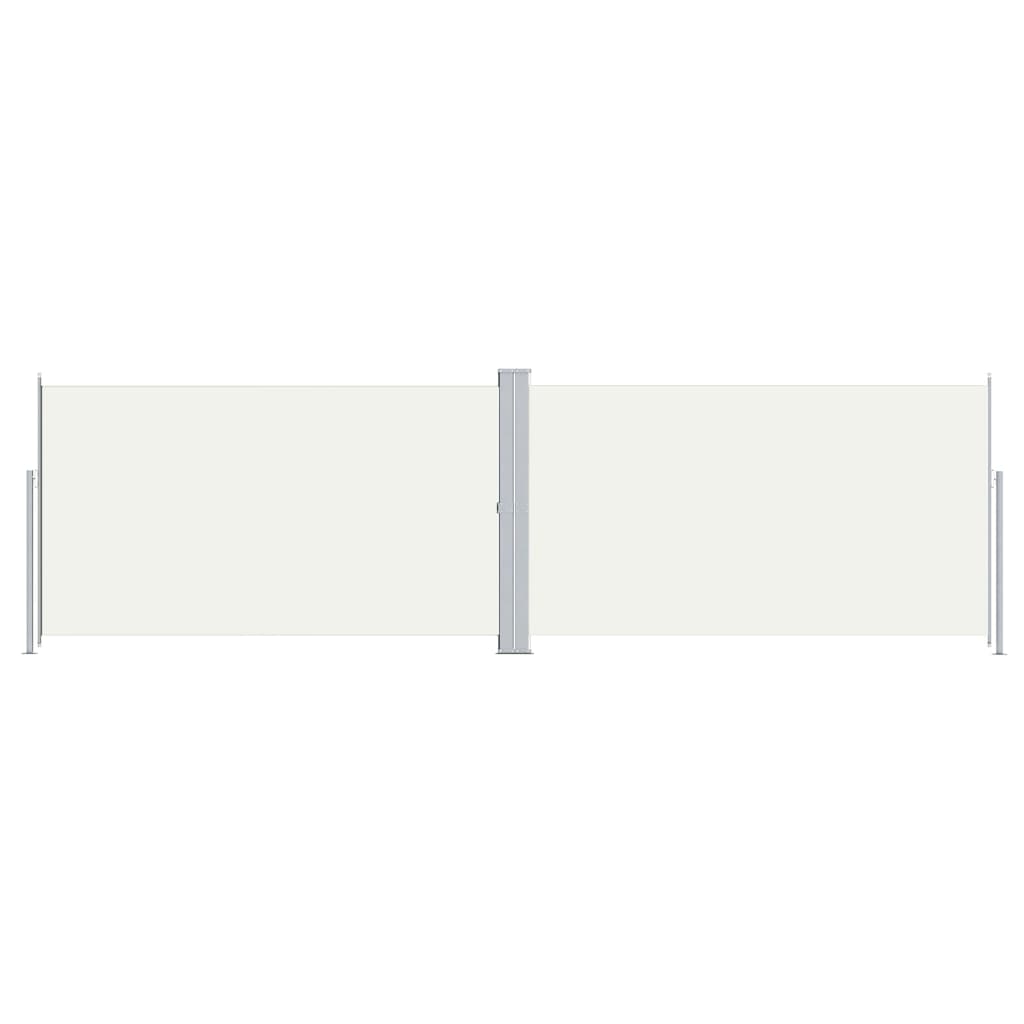 vidaXL Toldo lateral retráctil 180x600 cm Color Negro, Crema, Antracita