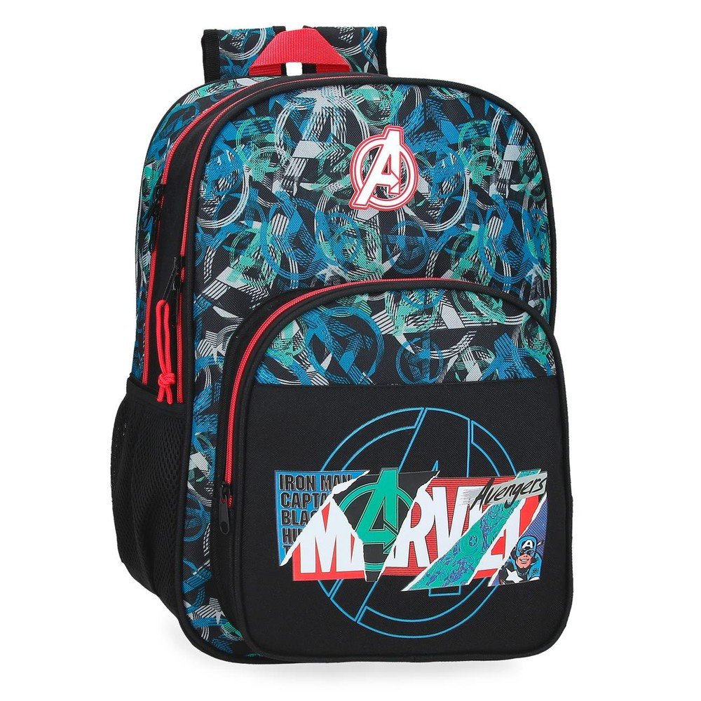 JOUMMA MOCHILA ESCOLAR DOBLE 40CM MARVEL SHIELD 620004 MARVEL SHIELD 13x30x40 Cms.