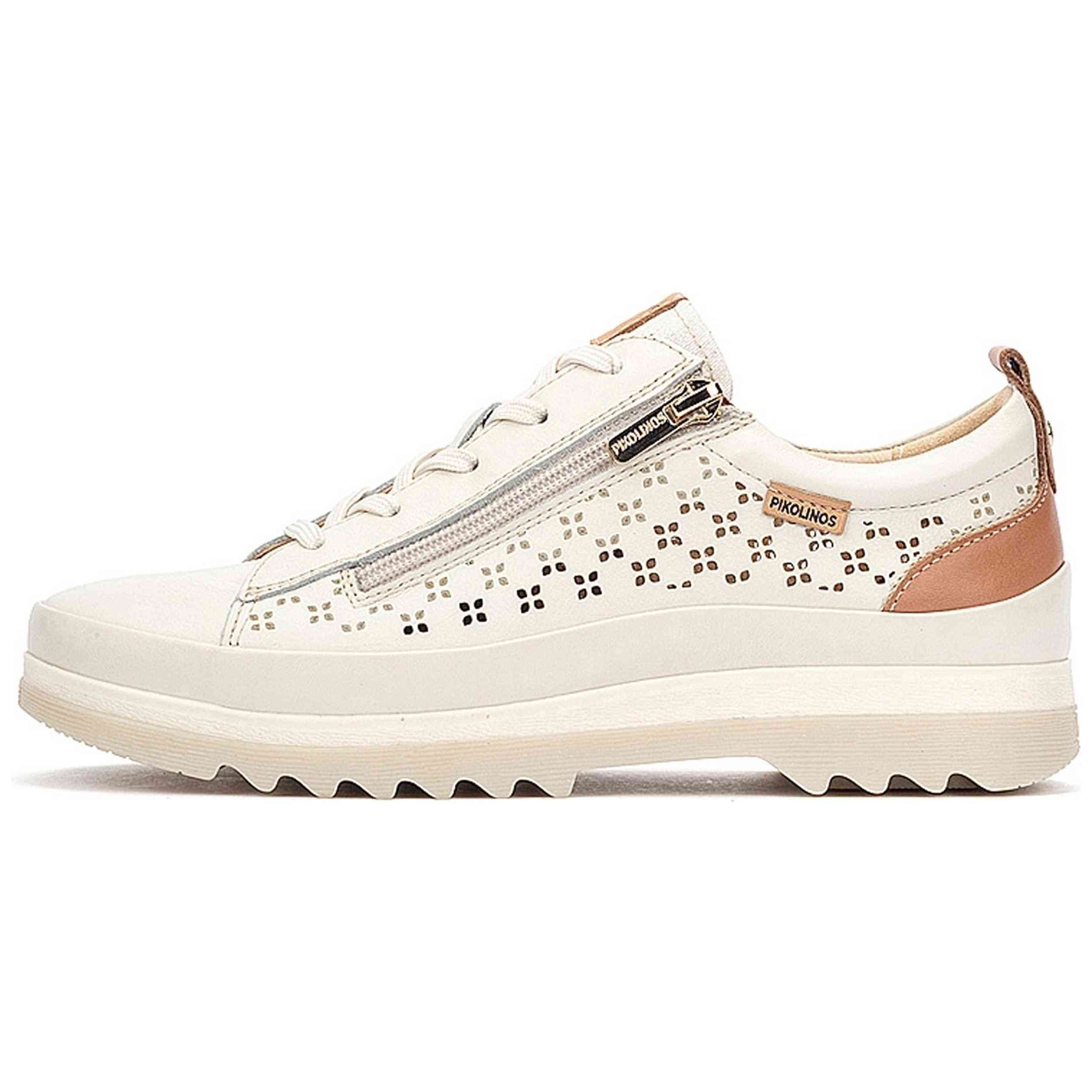 Zapatillas Pikolinos modelo 147-W3W-6841C1 para Mujer en color Beige