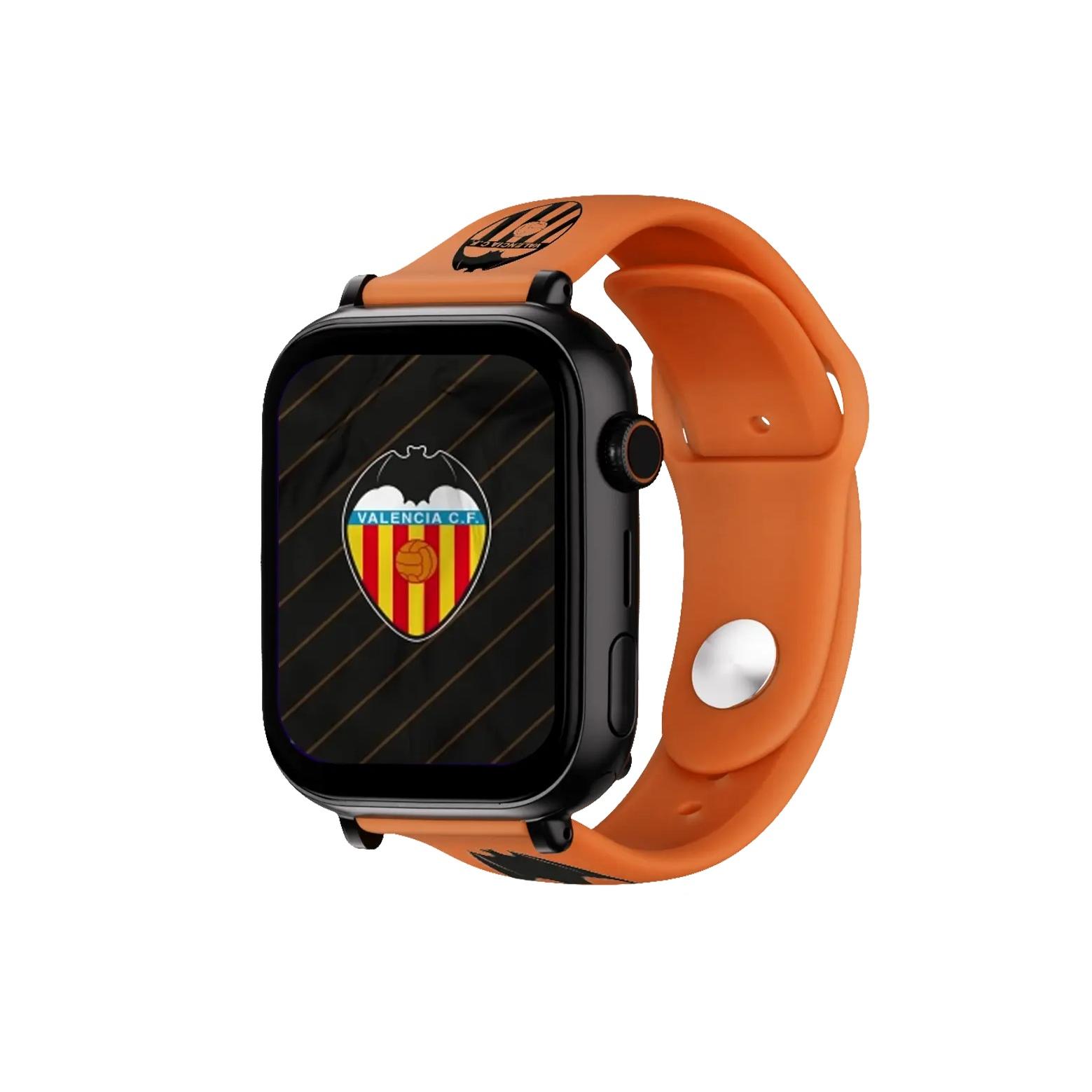 Reloj gps niño SaveFamily Relojes con GPS SaveWatch Plus Negro Ed. Valencia CF 4G Reloj Inteligente niño Llamada Vídeo Face ID UltraSlim Bluetooth App Store Correa Silicona Naranja Save Family reloj inteligente Smartwatch NO INCLUYE SIM