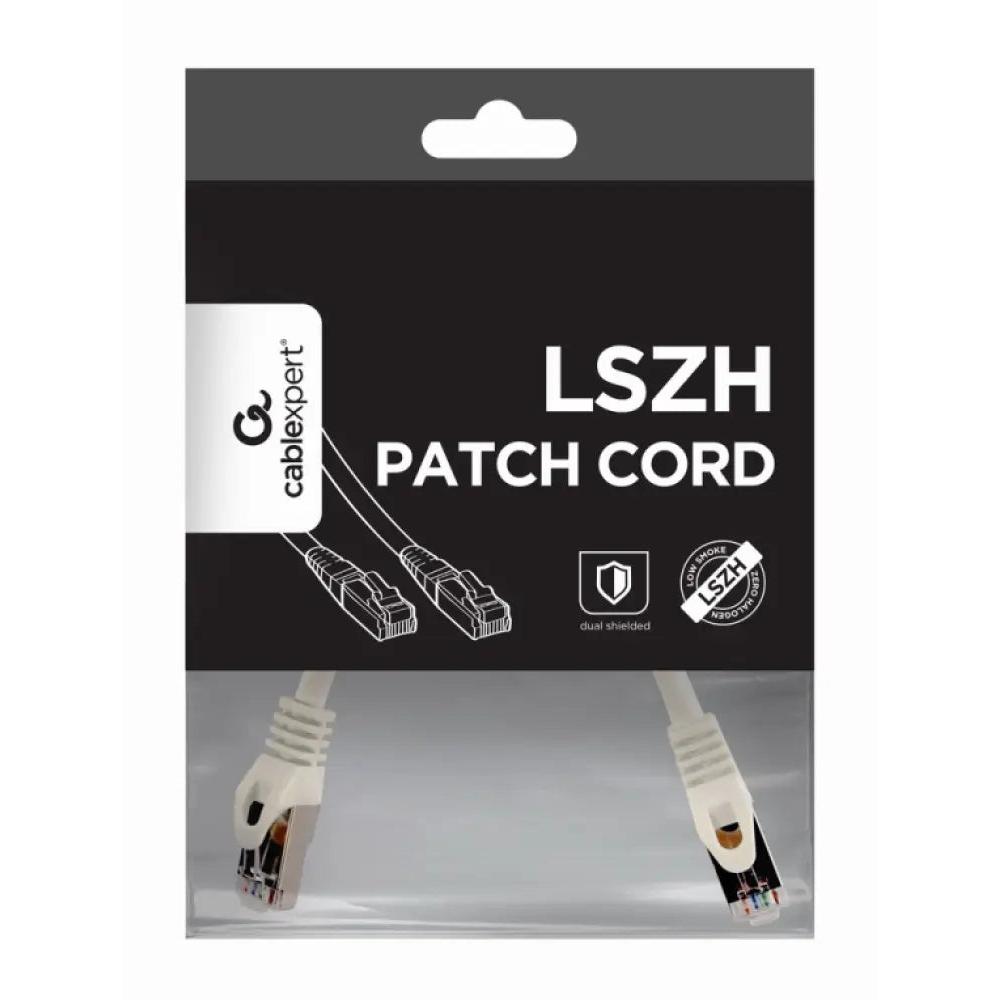 Gembird PP6A-LSZHCU-W-0.25M cable de red Blanco 0.25 m Cat6a S/FTP (S-STP)