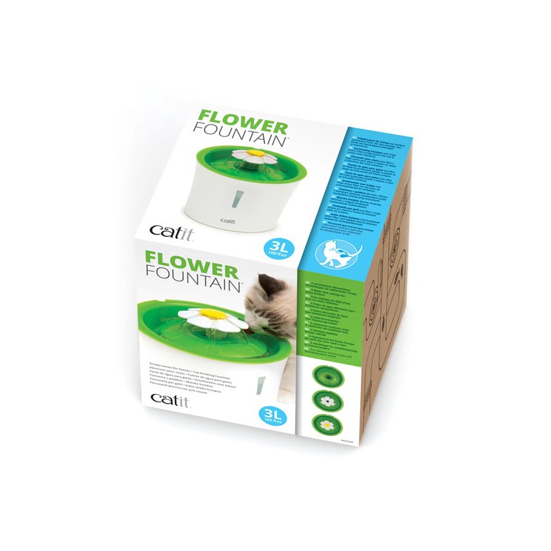 Catit Flower Fountain Bebedero 3 L
