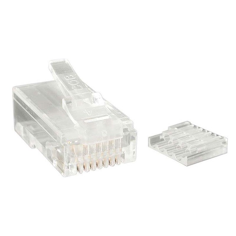 StarTech.com - CRJ45C6STR50 conector RJ-45 Transparente CRJ45C6STR50