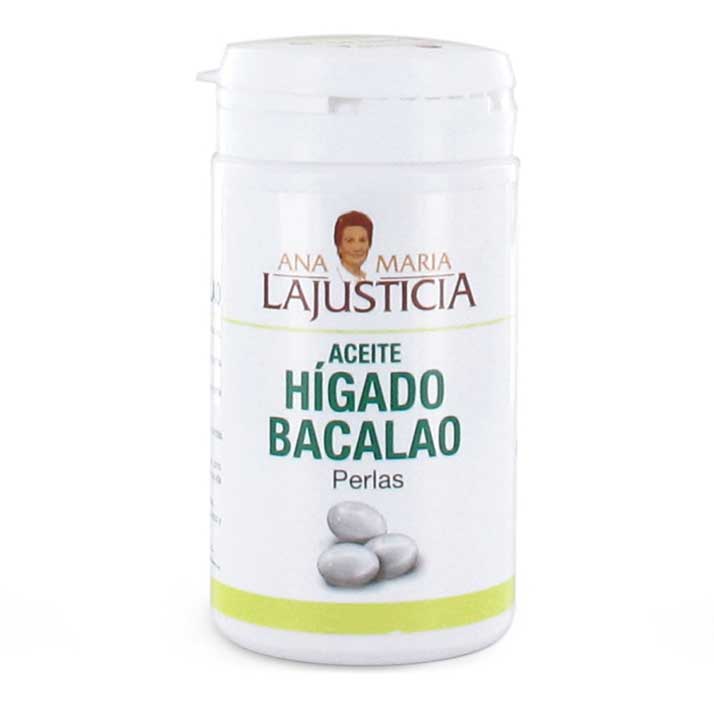 Ana Maria Lajusticia Aceite de Hígado de Bacalao María La Justicia - 90 Perlas