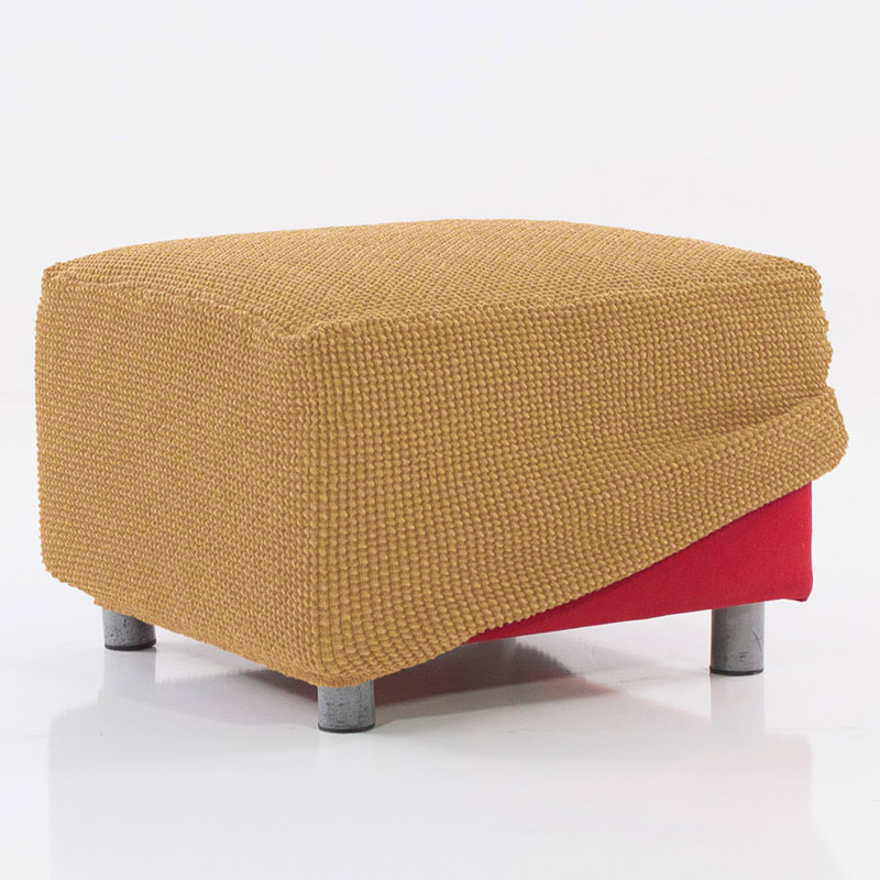 MAXIFUNDAS FUNDAS DE SOFA & CHAISE LONGUE - Funda de Puff Relive Elástica