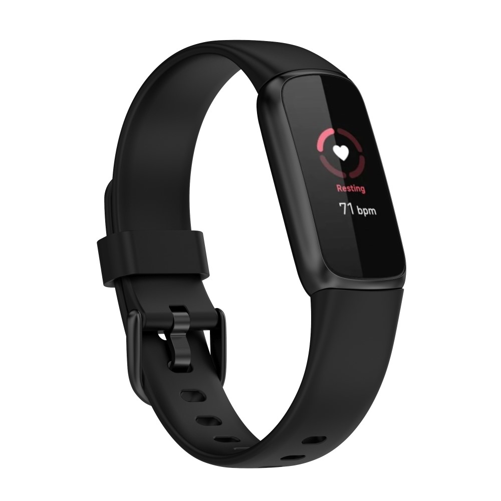 Silicone strap Fitbit Luxe Black (S)