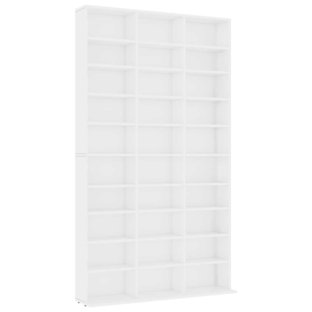 vidaXL Cabinet para CDs con estante Madera de ingeniería 101 x 23 x 177,5 cm