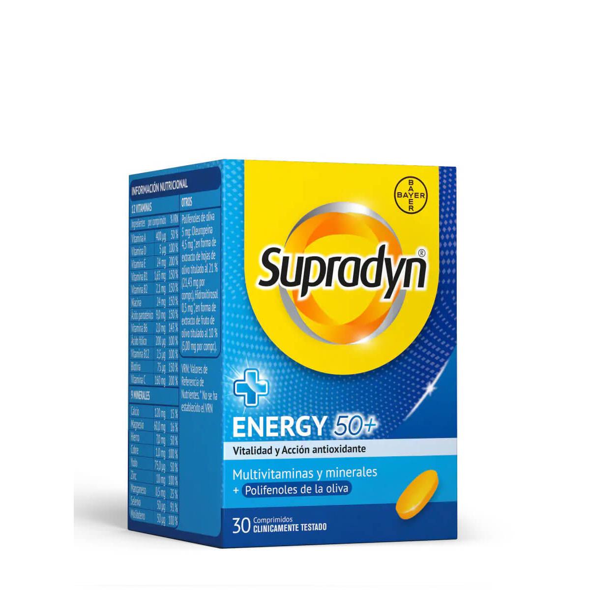 Supradyn - Supradyn ® energy 50+ 30 comprimidos