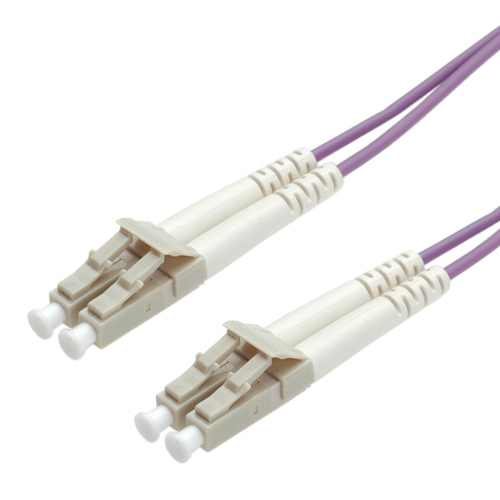 Value Cable de Fibra óptica 50/125µm OM4 LC/LC 20m Violeta