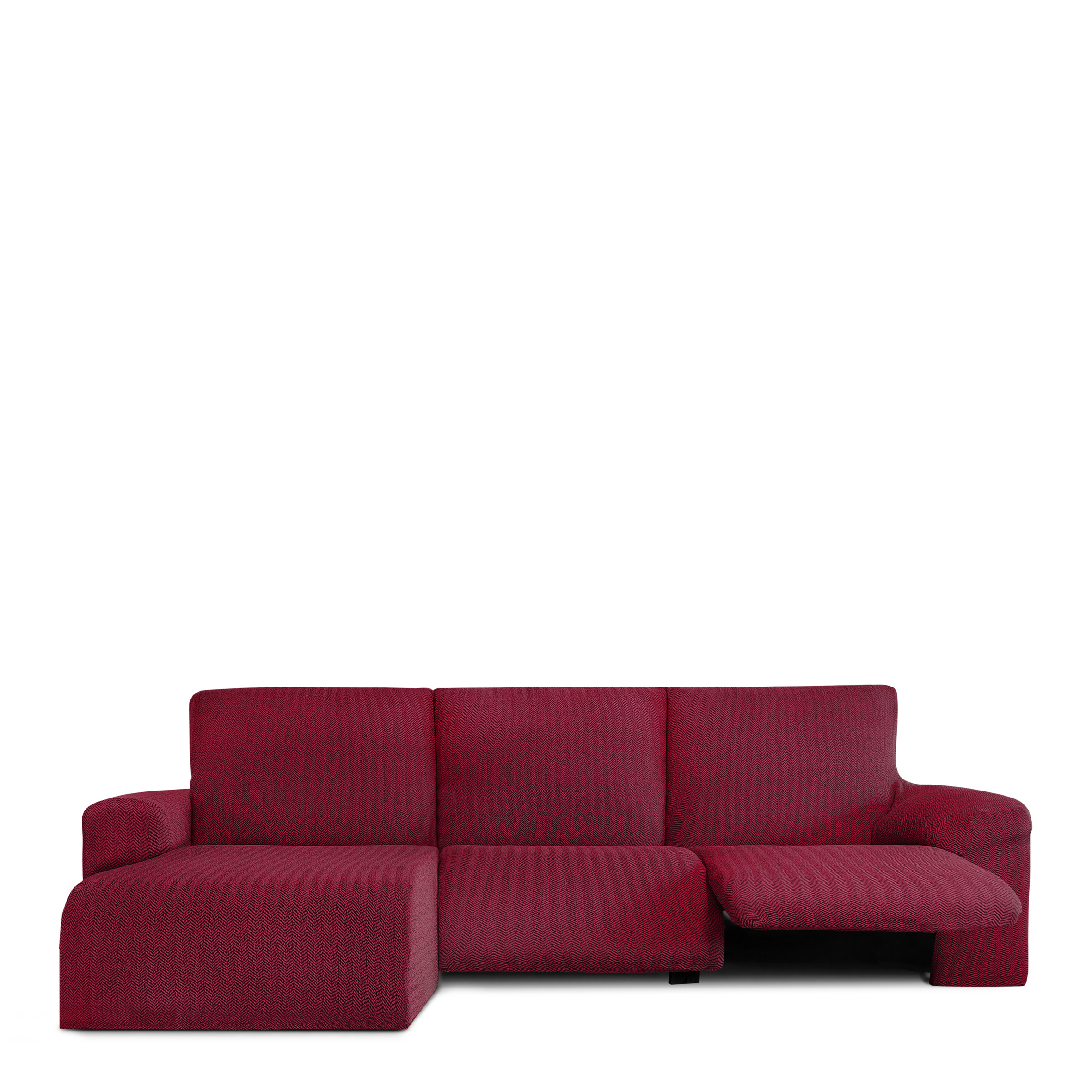 Funda de sofa m/0 ch. longue relax premium jaz izquierda (Mirando de frente) c/8 brazo corto, Tamaño brazo corto izquierda, 170x310x110cm, Fábricada en España
