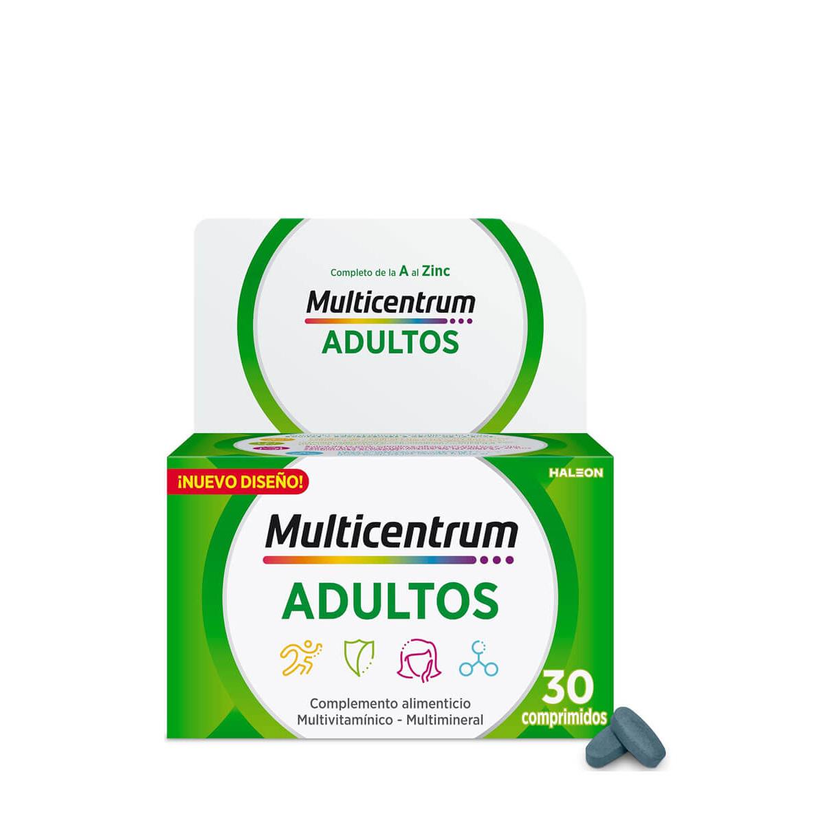 Multicentrum adultos 30 comprimidos
