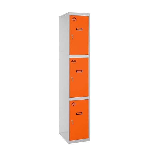 Estantería SIMONRACK Simonlocker prof.dism.3 puerta 1/3 400 in gr/na