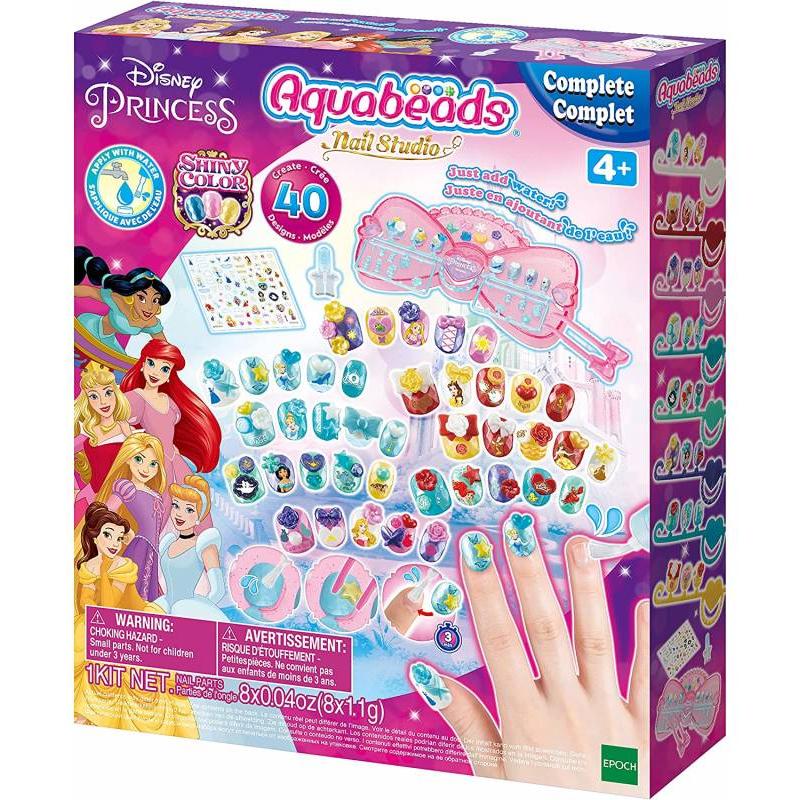 AQUABEADS ESTUDIO DE UÑAS PRINCESAS DISNEY DE EPOCH