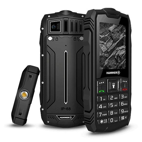 Smartphone HAMMER TEL000776 32GB 0,03GB RAM 6" 2G Negro