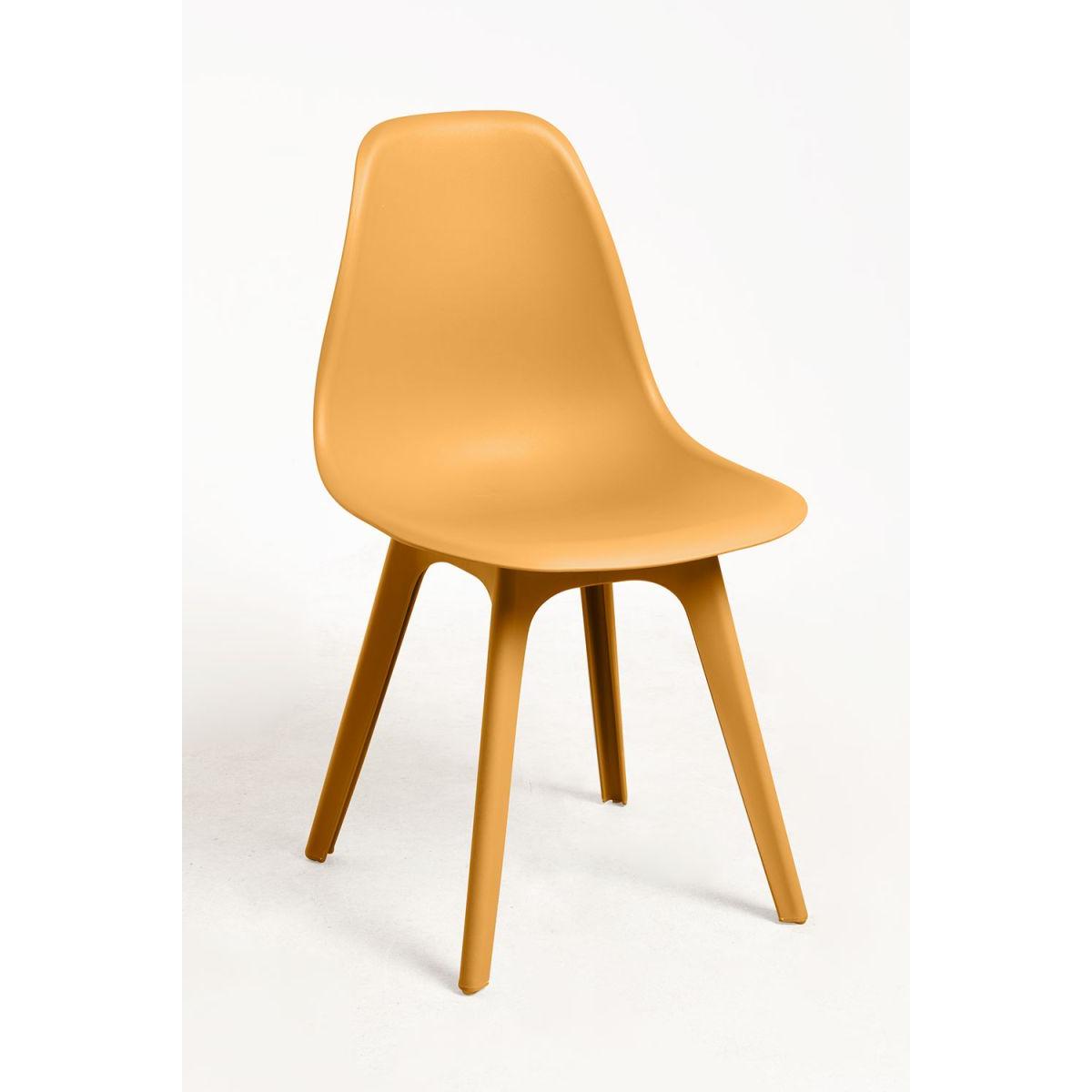 Regalos Miguel - Packs Sillas Comedor - Pack 6 Sillas Kelen Suprym - Mostaza