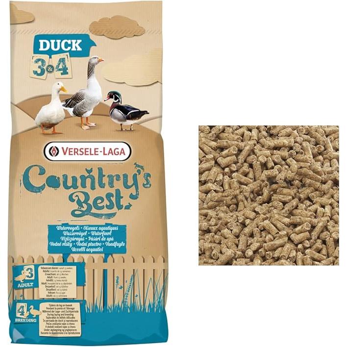 VERSELE-LAGA Comida para Patos - Pellet Duck 3 - Alimentación Completa para Gansos, cisnes y Patos