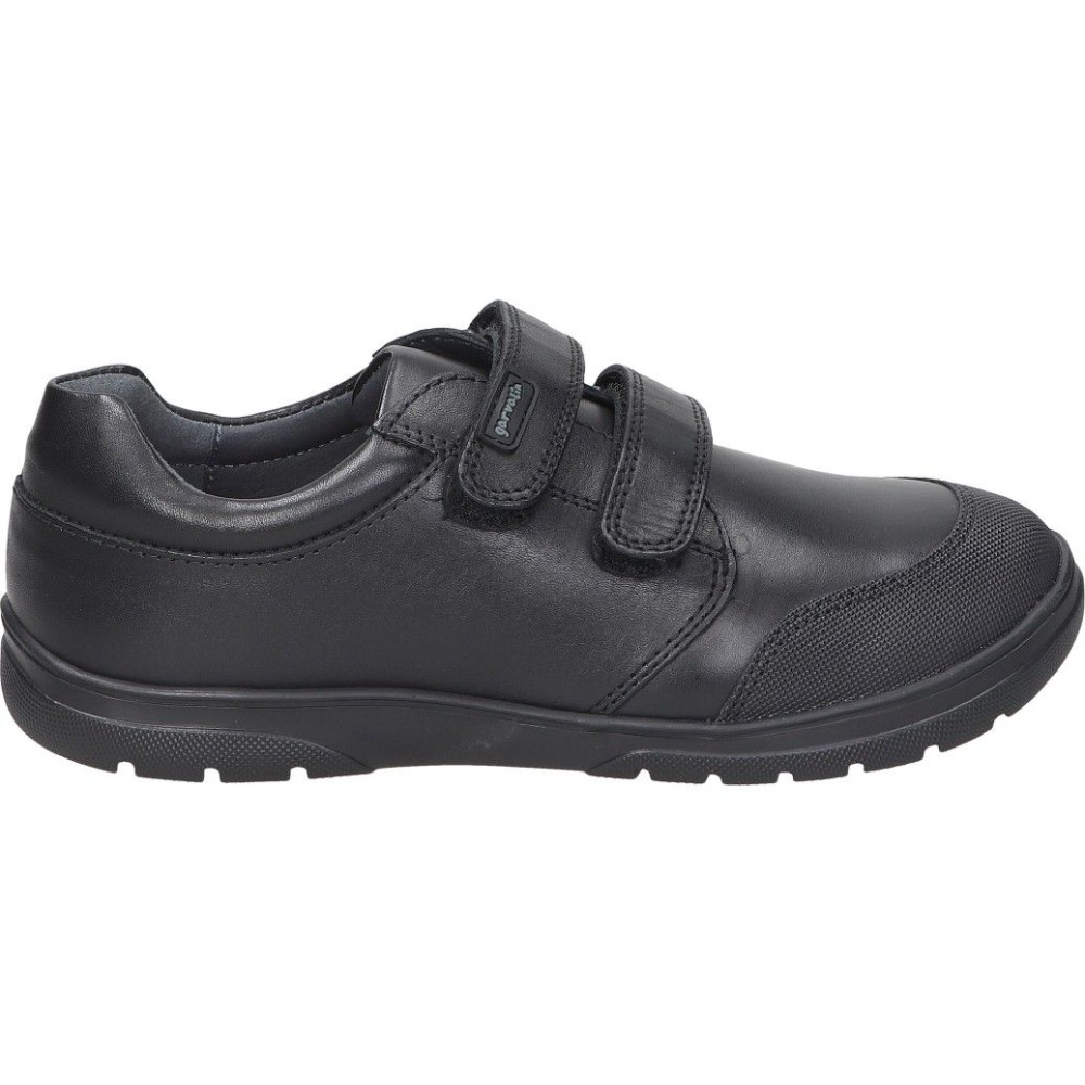 GARVALIN | Zapato Escolar Garvalin para Niño – Zapatos Colegiales en Color Negro – Zapato Clásico con Cierre de Velcro – Cómodos – Versátiles – Fácil de Poner y Quitar – Modelo 211701-A054