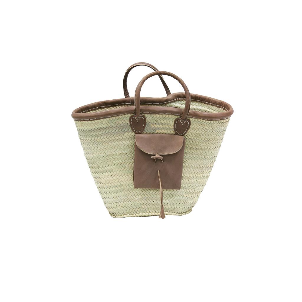 BOLSO CON CREMALLERA Y BOLSILLO DELANTE 37x20x50