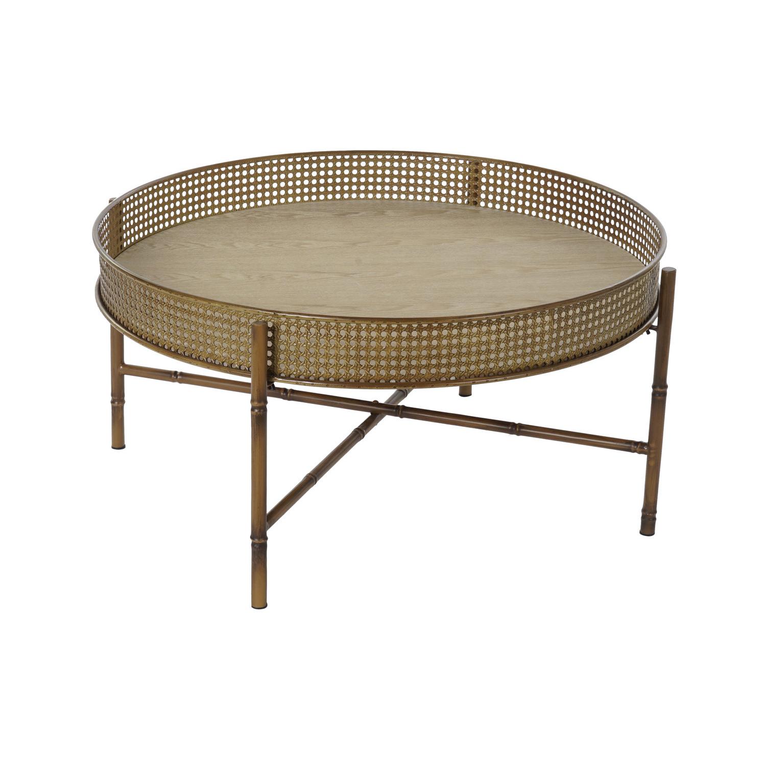 Mesa Centro Metal 80X80X38 - Fijalo - El mejor complemento para tu hogar.