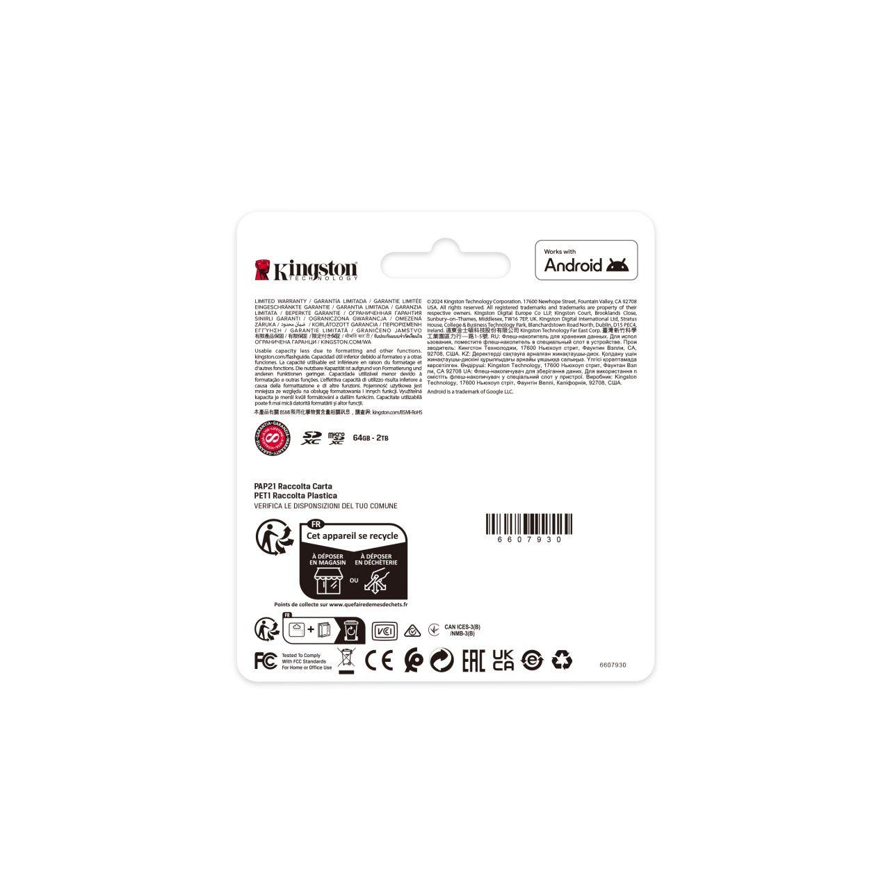 Kingston - Tarjeta de memoria SDXC Canvas Select Plus SDS3/256GB UHS-I 256 GB para cámaras y videocámaras, lectura hasta 150 MB/s, compatible con dispositivos SDXC